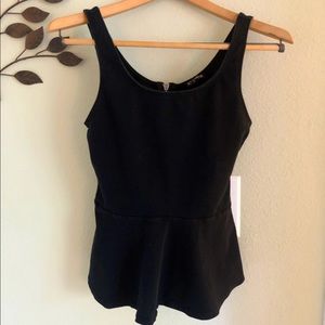 Peplum Express Tank